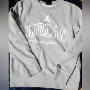 Jordan Heather Gray Crewneck Sweater